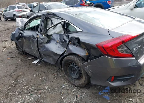 2017 Honda Civic Lx из США, поврежденный, VIN 19XFC2F55HE208510